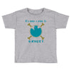 IT'S NEVER A CRIME TO EXIST Franky  One Piece Toddler T-shirt