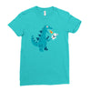 everyone loves marshmallow Ladies Fitted T-Shirt