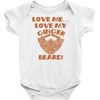 love me love my ginger beard Baby Onesie