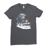 jurassic hoth Ladies Fitted T-Shirt