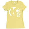 the crow die krahe horror Ladies Fitted T-Shirt
