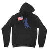 Patriotic T-Rex Unisex Hoodie