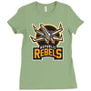 republic rebels Ladies Fitted T-Shirt
