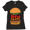big tasty Ladies Fitted T-Shirt