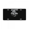 fishing is my cardio License Plate