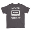 retro and vintage cassette humor Youth Tee