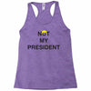 Not My President Racerback Tank