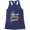 kings are born in september Racerback Tank