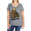 bear khabib Ladies Curvy T-Shirt