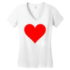 Besties Heart Family Matching Women's V-Neck T-Shirt