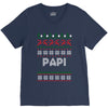 ugly christmas papi V-Neck Tee