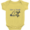 life is fragile Baby Onesie