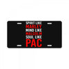be like the greats License Plate