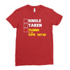 single taken trainin to go super saiyan Ladies Fitted T-Shirt