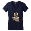 WE'RE BROKEN PEOPLE Women's V-Neck T-Shirt