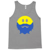 bearded smiley face Tank Top