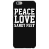 peace. love. sandy feet. iPhone 6/6s Case