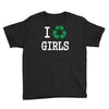 i recycle girls slogan text funny baseball jersey Youth Tee