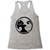 yinyang cats Racerback Tank