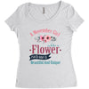 A November Girl Like A Flowers Women's Triblend Scoop T-shirt