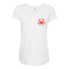 scorpion pocket Maternity Scoop Neck T-shirt