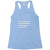 i'm a programmer computer code Racerback Tank