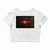 Florida Sunset Crop Top