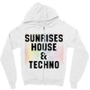 Sunrises House &amp; Techno Zipper Hoodie