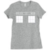 police public call box Ladies Fitted T-Shirt