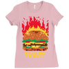 burger fever Ladies Fitted T-Shirt