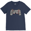 bone controller V-Neck Tee