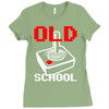 old school joystick Ladies Fitted T-Shirt