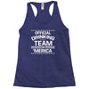 official drinking team 'merica Racerback Tank