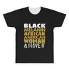 melanin african american woman All Over Men's T-shirt