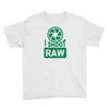 i shoot raw photography camera photograph Youth Tee