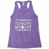 cat command Racerback Tank