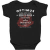 optimus trans Baby Bodysuit