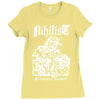 nihilist premature autopsy entombed Ladies Fitted T-Shirt