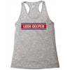 Look Deeper Racerback Tank