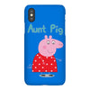 peppa pig aunt pig iPhoneX Case