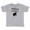 Daddy Bear - Baby Bear Custom Name Toddler T-shirt