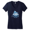 you cell not pass Women's V-Neck T-Shirt