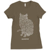schr&ouml;dinger&rsquo;s equation Ladies Fitted T-Shirt