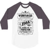 Vintage Aged To Perfection 1966 3/4 Sleeve Shirt