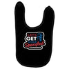star spangled hammered Baby Bibs