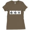 elements of bacon t shirt Ladies Fitted T-Shirt