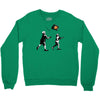 banksy kids play t.v. ball Crewneck Sweatshirt