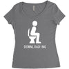 downloading ! funny white sex Women's Triblend Scoop T-shirt