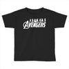 Avengers Silhouette Toddler T-shirt