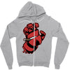 screaming doom Zipper Hoodie